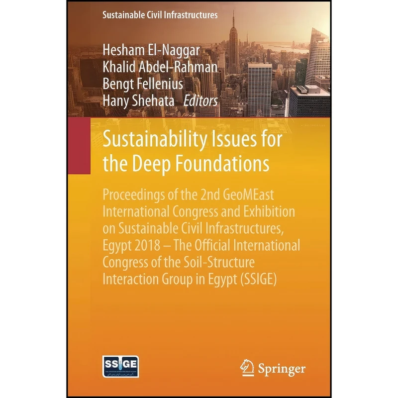 کتاب Sustainability Issues for the Deep Foundations اثر جمعي از نويسندگان انتشارات Springer