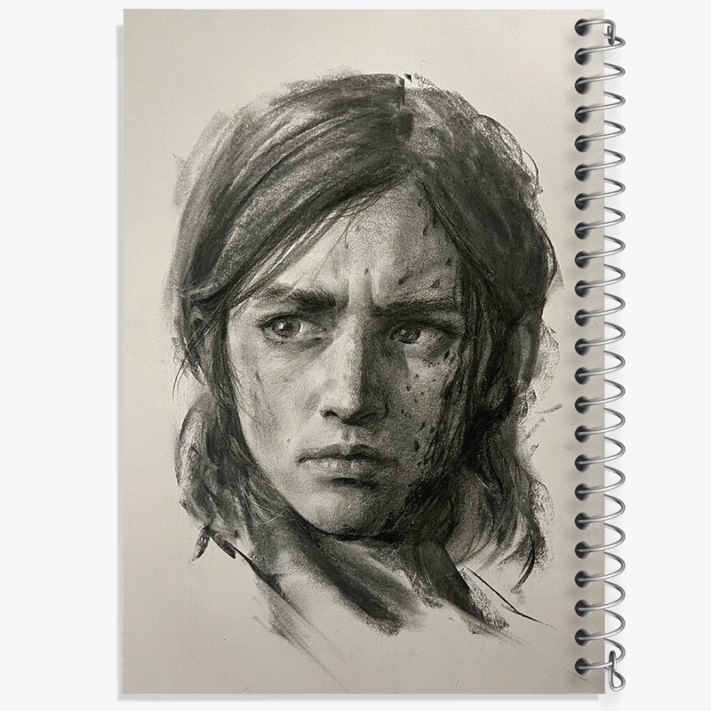 دفتر ژورنال نویسی 50 برگ خندالو مدل نقطه ای طرح بازی آخرین بازمانده از ما (The Last Of Us) کد 31716