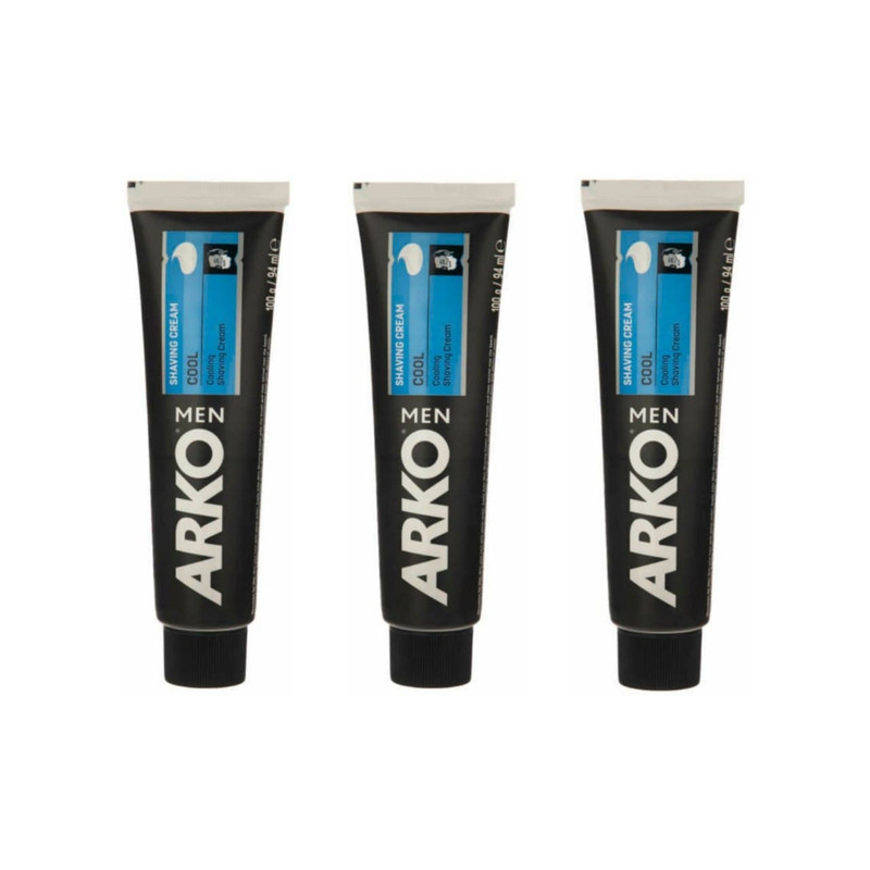 ژل اصلاح آرکو من مدل Cool حجم 94 میلی لیتر بسته 3 عددی