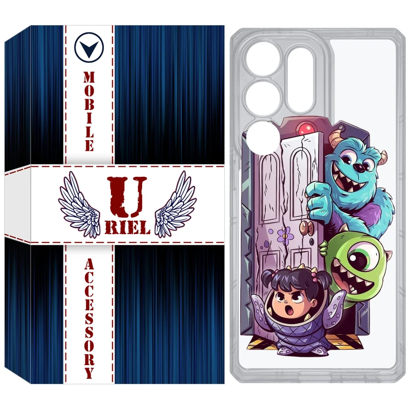 کاور یوریل مدل Clear کد 67 طرح سالیوان مناسب برای گوشی موبایل سامسونگ Galaxy S25 Ultra