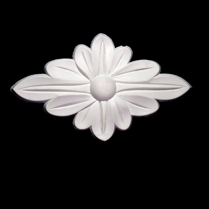 ابزار پیش ساخته مدل گل وسط پی وی سی کد 136 بسته 2 عددی