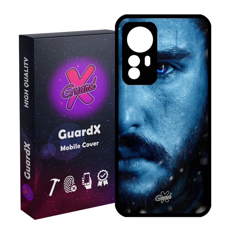 کاور گارد ایکس طرح Jon Snow مدل Glass10203 مناسب برای گوشی موبایل شیائومی Redmi Note 12S