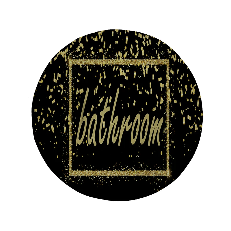  پادری مدل دایره طرح حمام کد 8363 سایز 90 × 90 سانتی متر