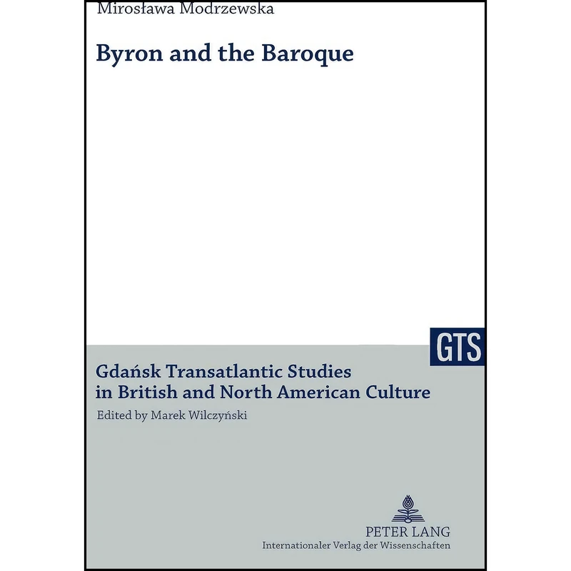 کتاب Byron and the Baroque اثر Miroslawa Modrzewska انتشارات تازه ها