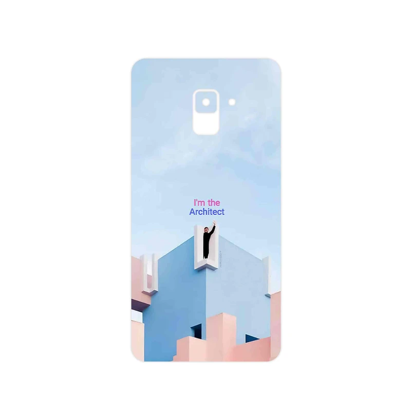 برچسب پوششی ماهوت مدل Architecture مناسب برای گوشی موبایل سامسونگ Galaxy A8 Plus 2018