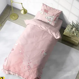 سرویس خواب یک نفره 4 تکه مدل دخترانه کد ۲۱۶۰