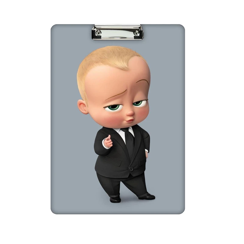 تخته شاسی طرح بچه رئیس کد 657 سایز A4