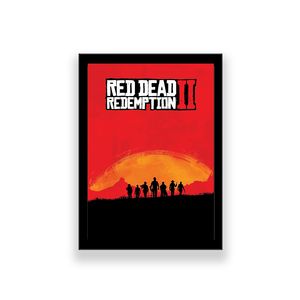 تابلو طرح Red Dead Redemption 2