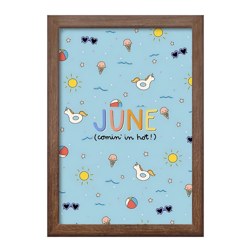 تابلو خندالو طرح تابستان کد F8660