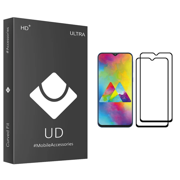 محافظ صفحه نمایش یو دی مدل ULTRA مناسب برای گوشی موبایل سامسونگ Galaxy M20 بسته دو عددی