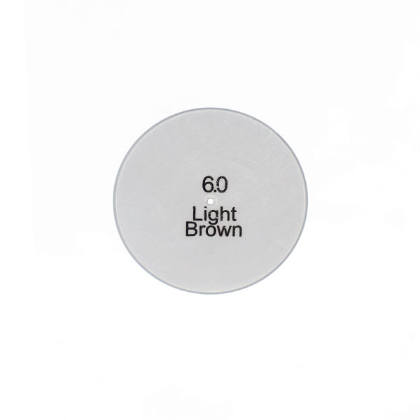 پودر پرپشت کننده مو دیسیپلین شماره 6.0 وزن 50 گرم رنگ قهوه ای متوسط