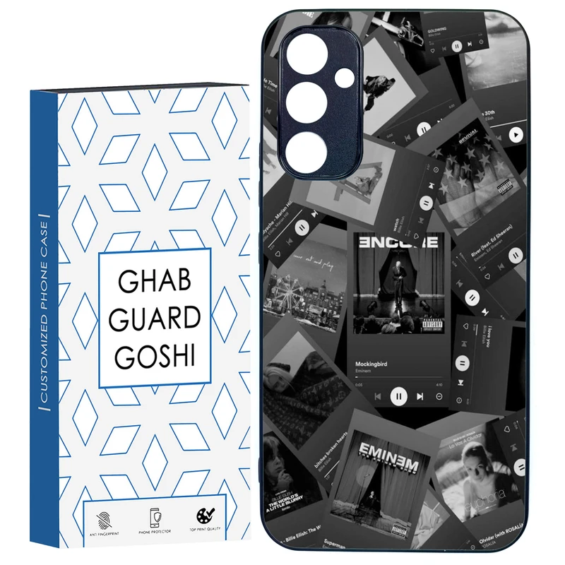 کاور قاب گارد گوشی طرح موزیک کد TPU-265 مناسب برای گوشی موبایل سامسونگ Galaxy A34