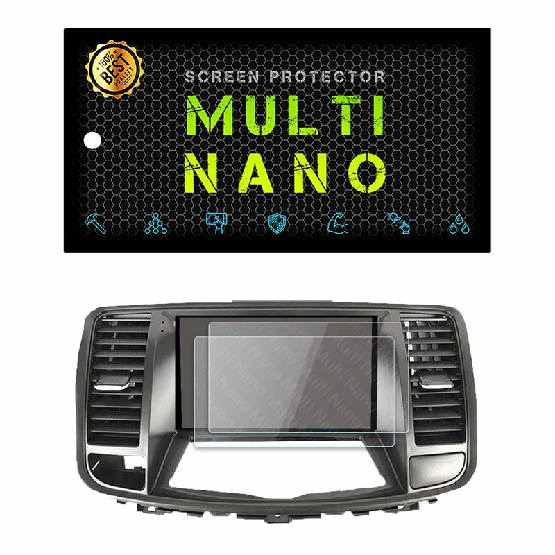 محافظ صفحه نمایش خودرو مولتی نانو مدل X-S2N مناسب برای نیسان تیانا بسته دو عددی