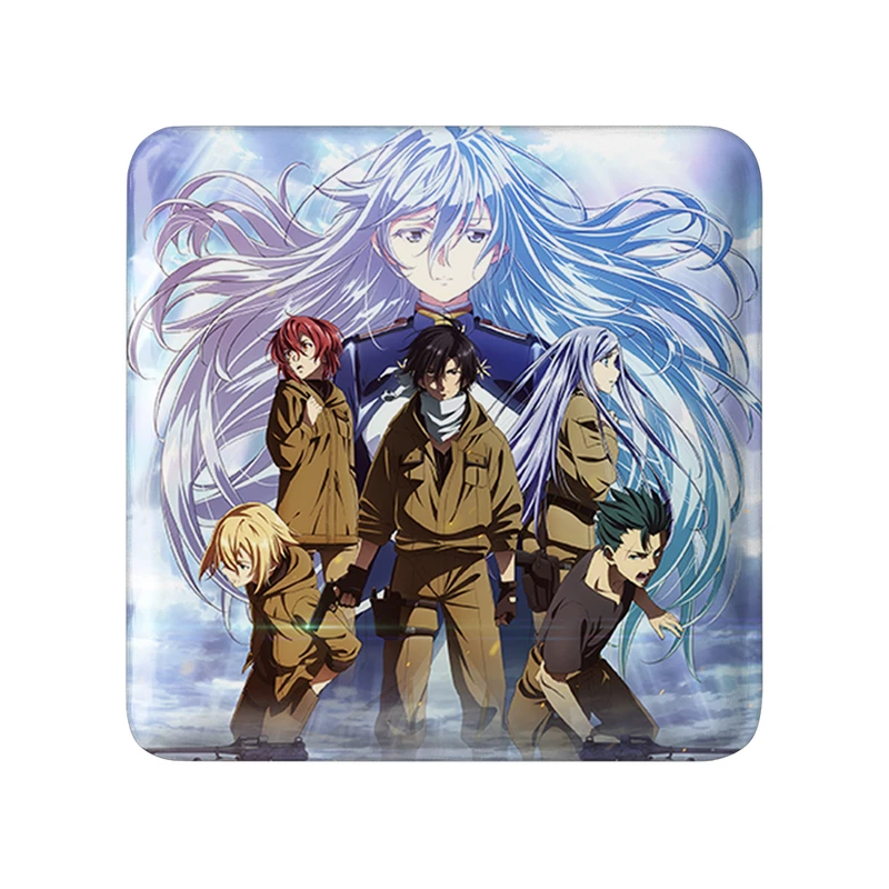 مگنت خندالو طرح انیمه 86 مدل مربعی کد 33805