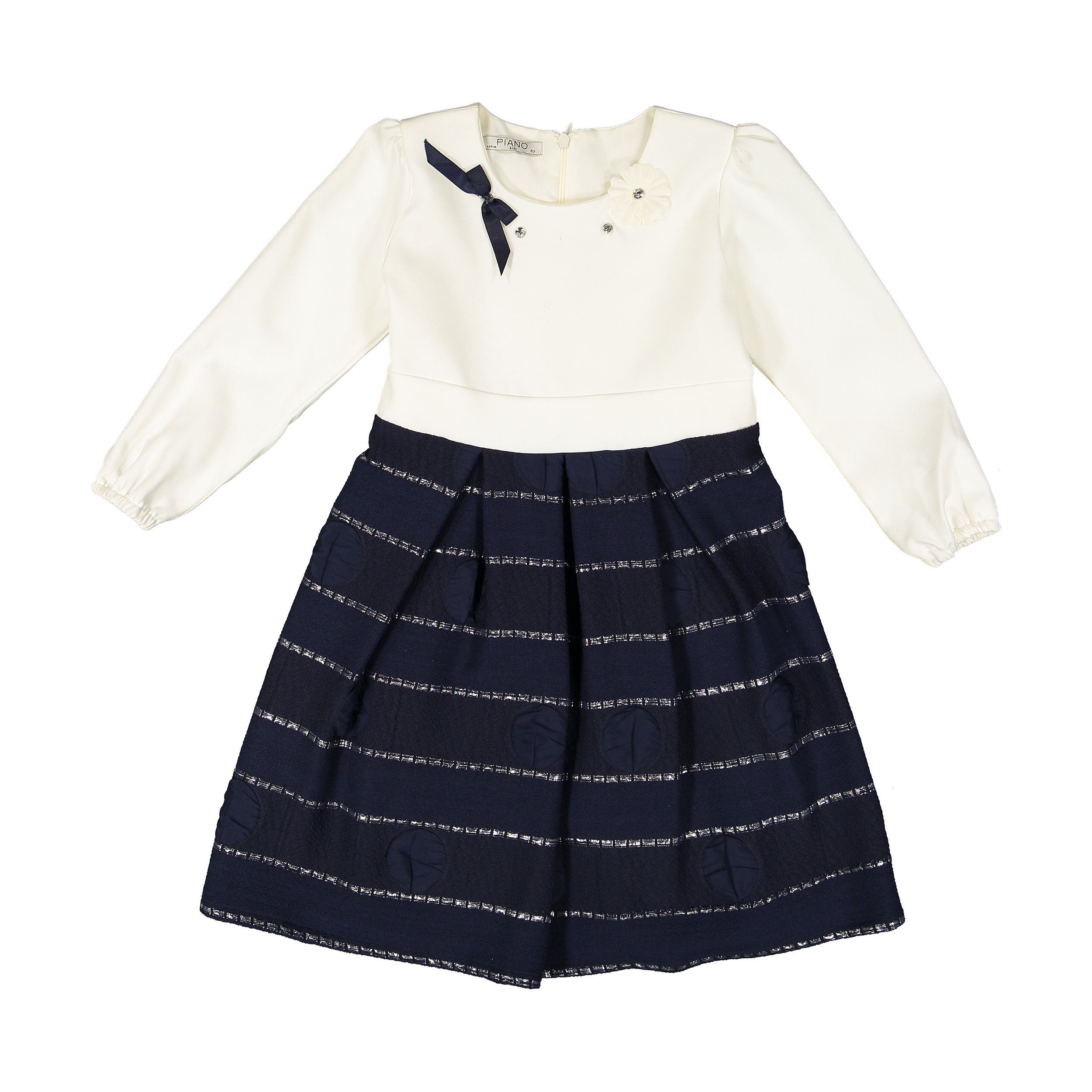 پیراهن دخترانه پیانو مدل 3480-59