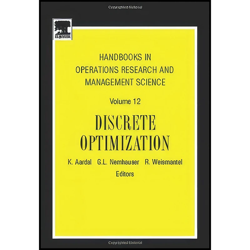 کتاب Handbooks in Operations Research and Management Science اثر جمعي از نويسندگان انتشارات North Holland