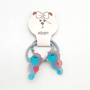 کش مو دخترانه مدل اسب دریایی کد KSH662 بسته 2 عددی