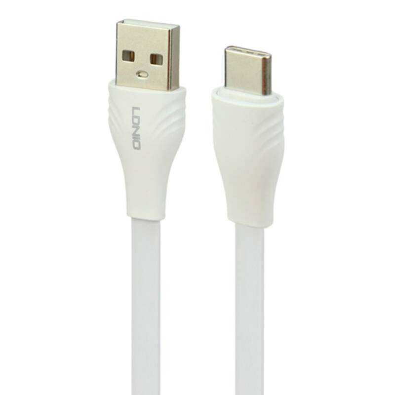 کابل تبدیل USB به USB-C الدینیو مدل LS550 طول 0.2 متر