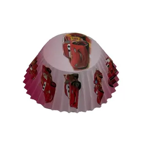 کپسول کاپ کیک مدل ماشین ها بسته 14 عددی