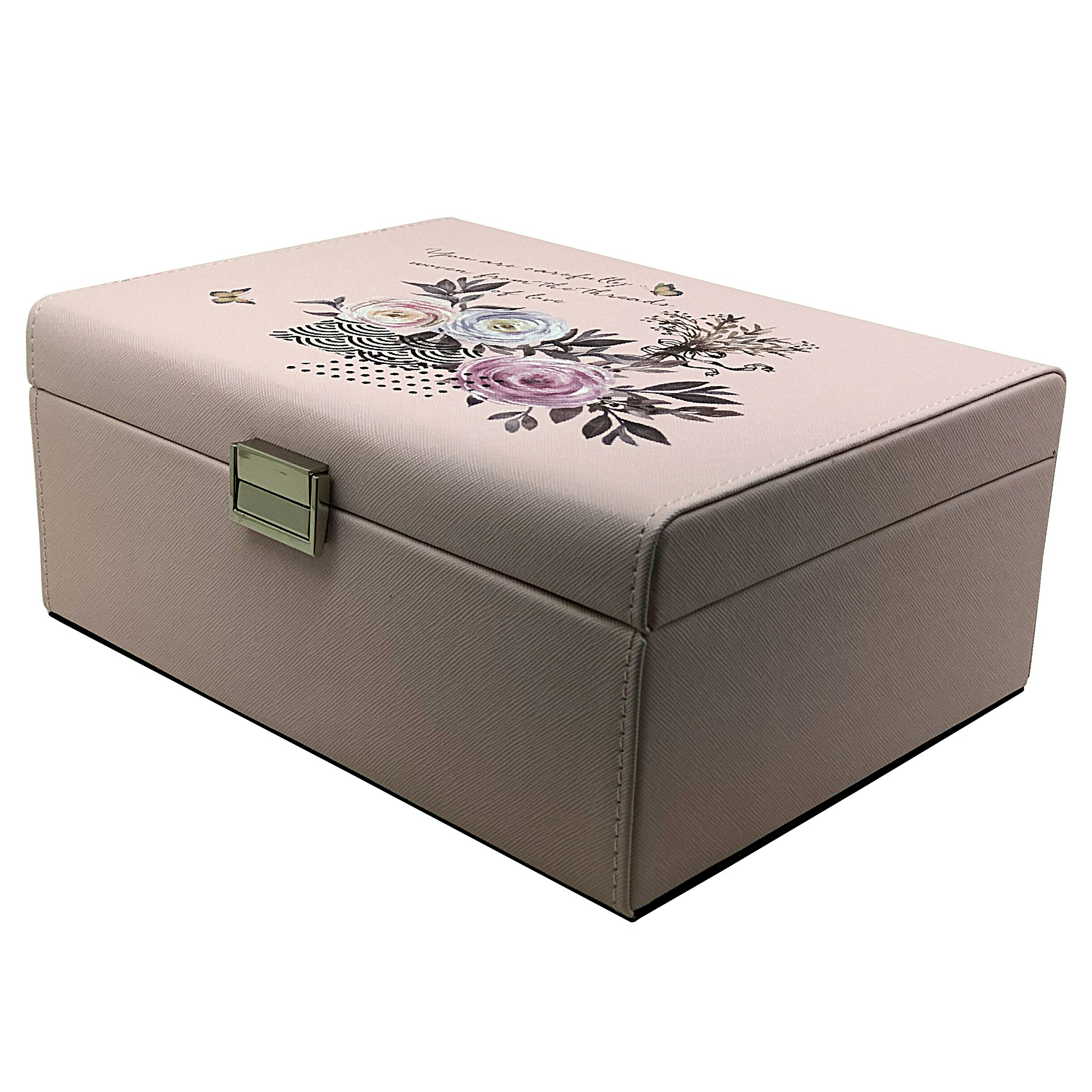 جعبه جواهرات طرح گل کد D1101.9
