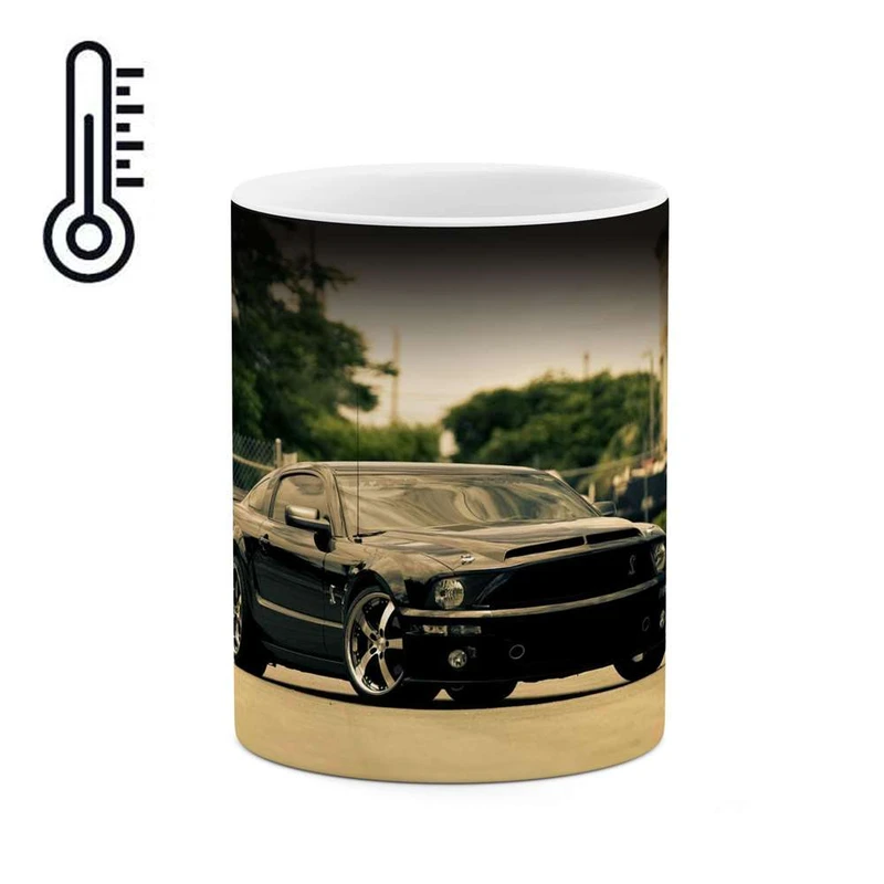 ماگ حرارتی کاکتی مدل ماشین فورد موستانگ کد mgh11595