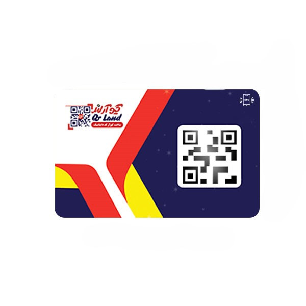 تگ NFC مدل کارت ویزیت الکترونیکی