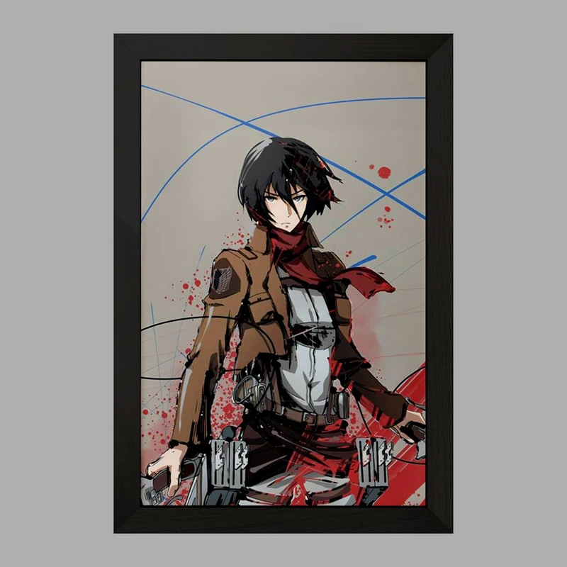 تابلو خندالو مدل میکاسا اکرمن انیمه اتک آن تایتان Attack on Titan  کد 18545