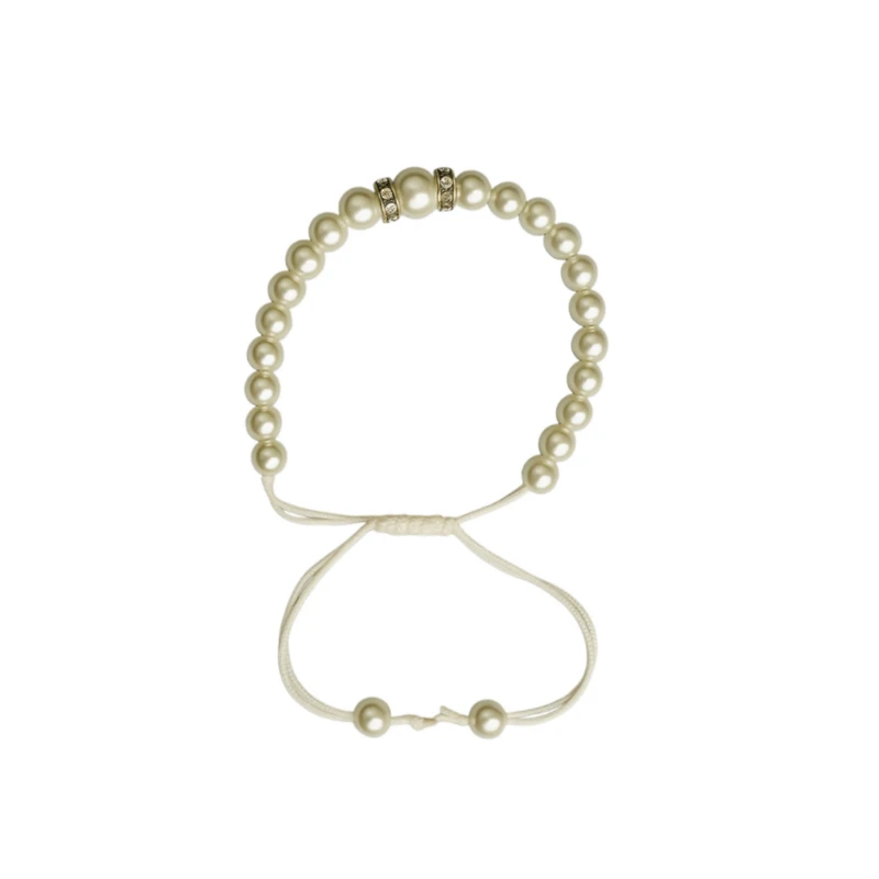 دستبند دخترانه مدل مروارید کد 228