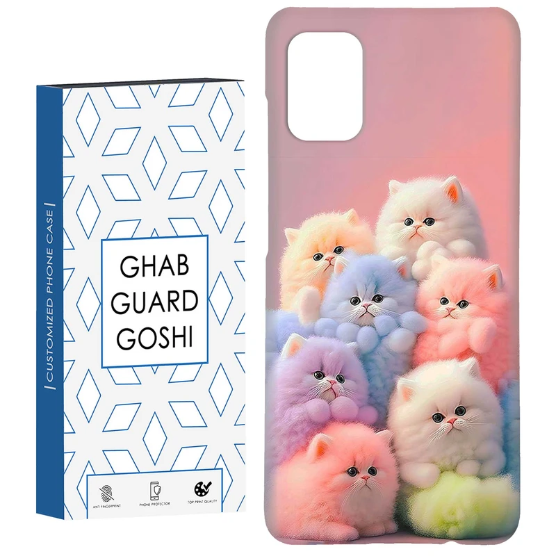 کاور قاب گارد گوشی طرح پیشی کد Dimo-361 مناسب برای گوشی موبایل سامسونگ Galaxy A31