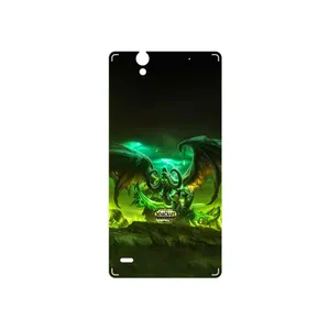 MAHOOT Warcraft Game Series Cover Sticker for Sony Xperia C4