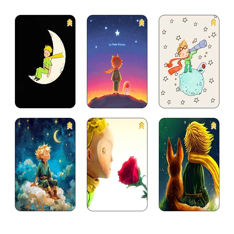 استيکر کارت کارنيکا طرح شازده کوچولو کد 81884 مجموعه 6 عددی