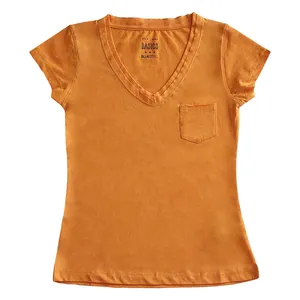 تی شرت آستین کوتاه زنانه مدل یقه هفت کد 01