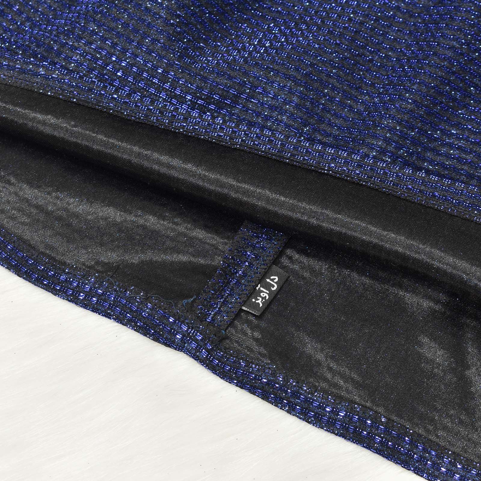 پیراهن یقه دلبری زنانه دل آویز مدل H380 - - 10