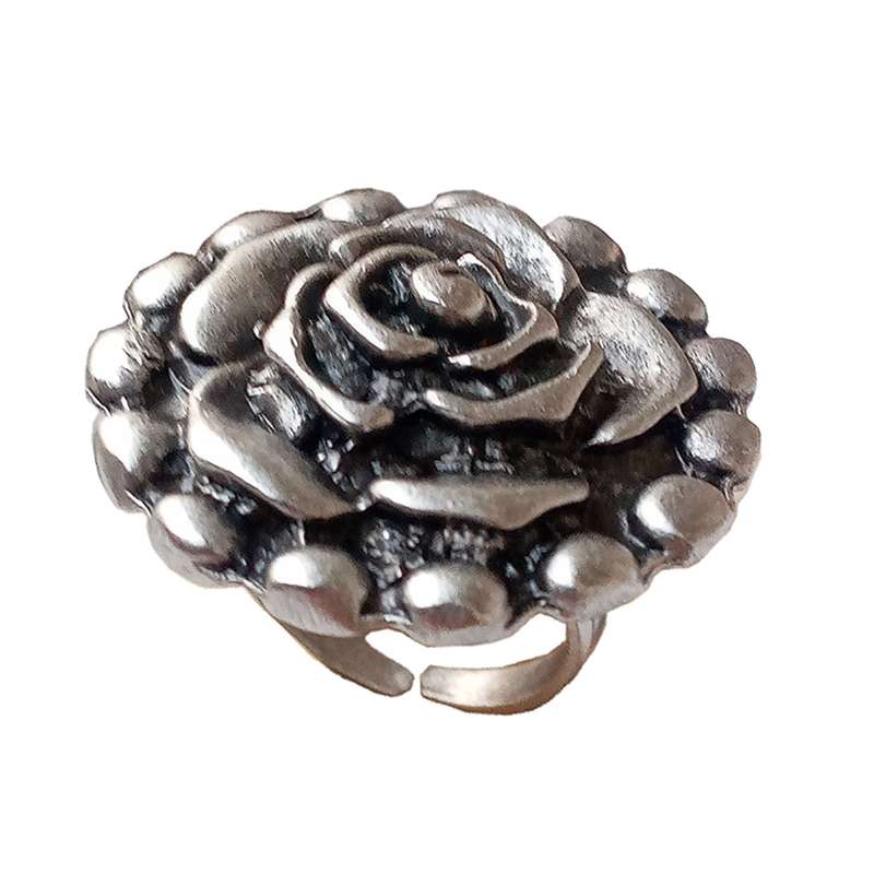 انگشتر زنانه مدل گل کد GO-56