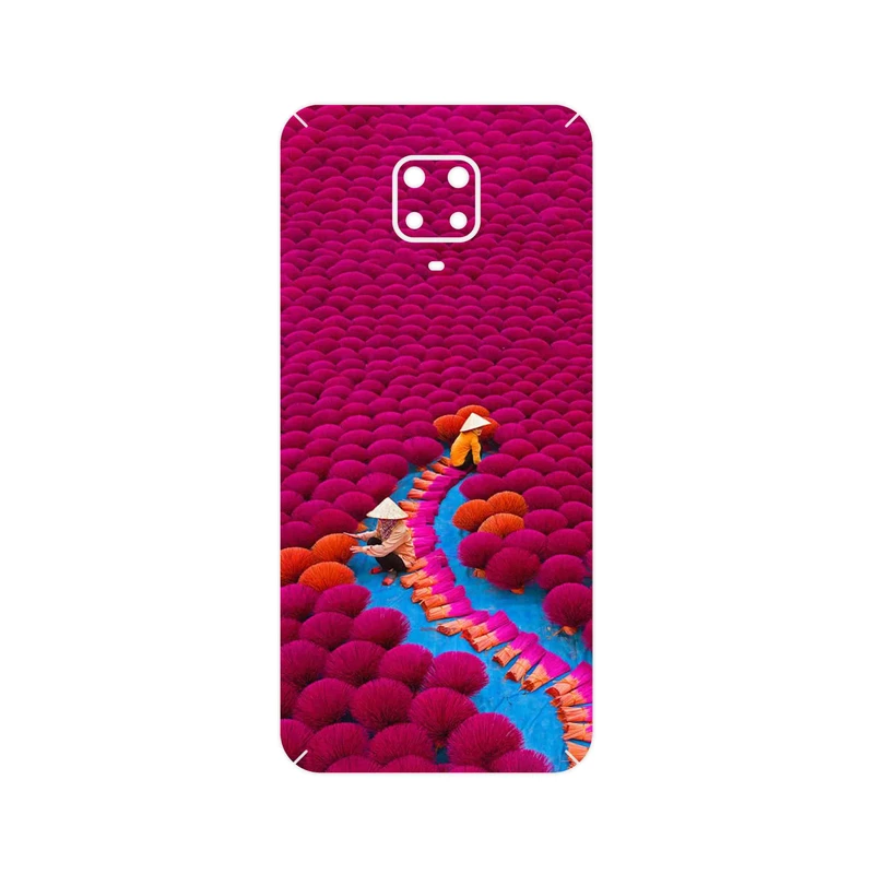 برچسب پوششی ماهوت مدل Vietnam Incense Wood Farms مناسب برای گوشی موبایل شیائومی Redmi Note 9 Pro