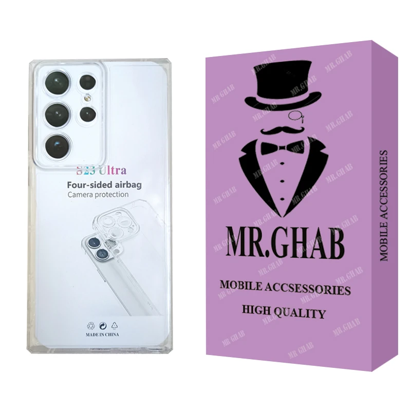 کاور مستر قاب مدل ژله ای مناسب برای گوشی موبایل سامسونگ Galaxy S23 Ultra