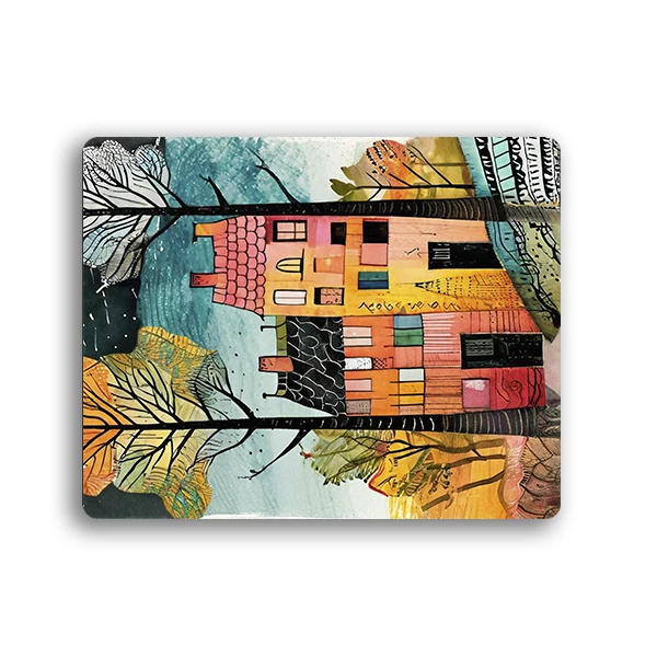 ماوس پد شادیت مدل خانه کد 450سایز 19*24 سانتی متر