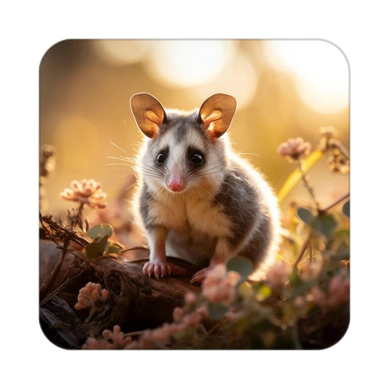 زیر لیوانی کاکتی طرح گل مدل mp16665