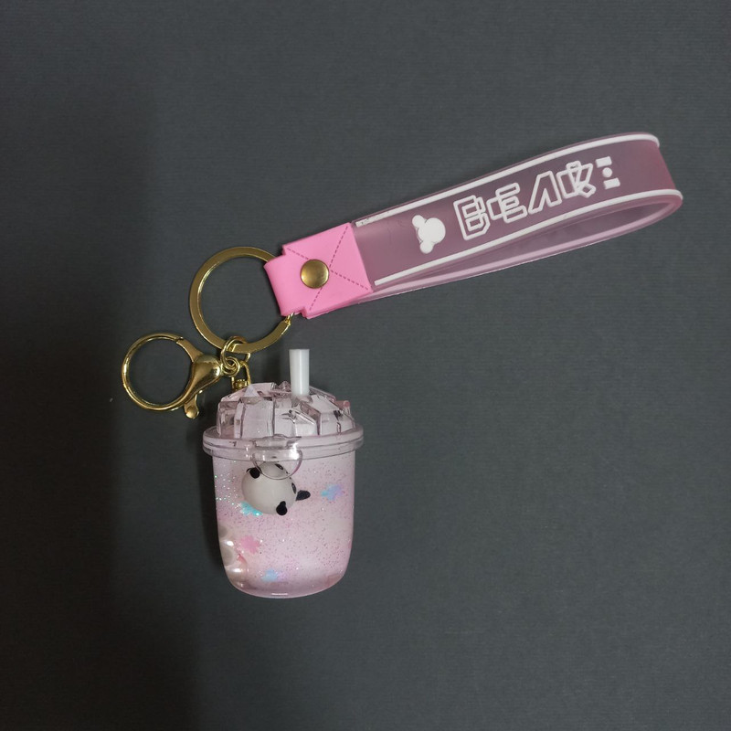 جاکلیدی دخترانه مدل آکواریومی طرح لیوان کد 01