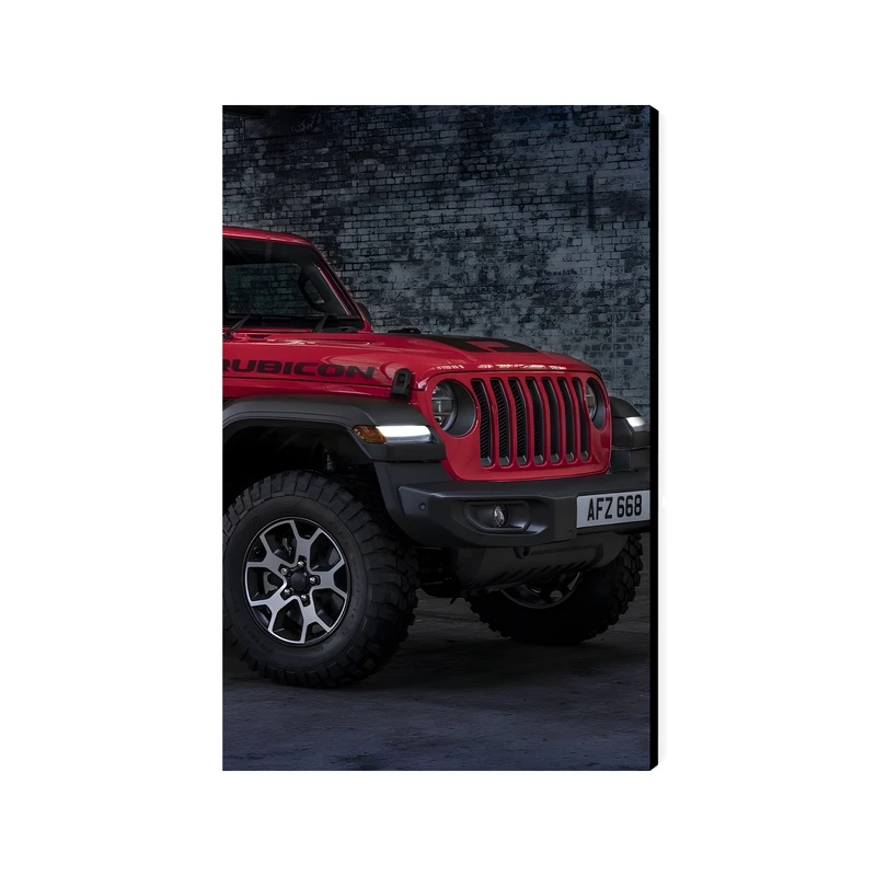 تابلو شاسی عرش مدل فانتزی ماشین جیپ Jeep کد As4724