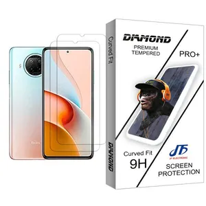 JF Diamond Glass MIX002 Screen Protector For Xiaomi Redmi Note 9 Pro 5G Pack Of 2