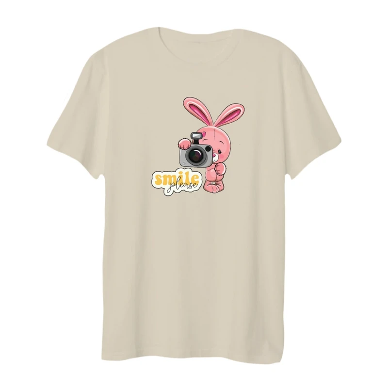 تی شرت لانگ زنانه مدل خرگوش کد 17