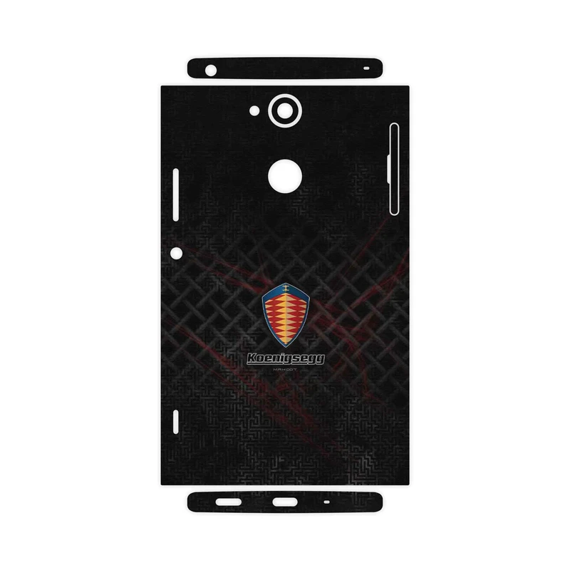 برچسب پوششی ماهوت مدل Koenigsegg Automotive AB-FullSkin مناسب برای گوشی موبایل سونی Xperia XA2