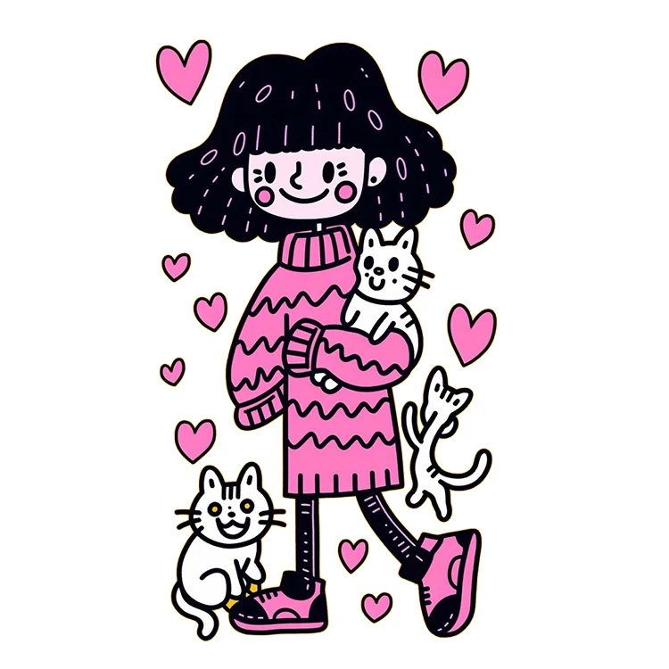 استیکر پارچه و لباس پاد آفرین مدل کارتونی کد S1870