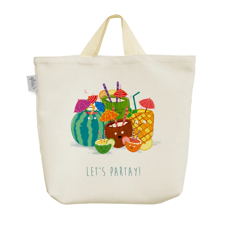 ساک خرید خندالو مدل تابستان و پارتی کد H1699