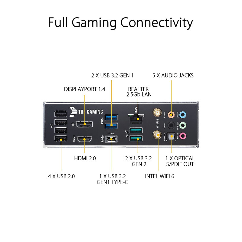 مادربرد ایسوس مدل B560m-Plus TUF GAMING