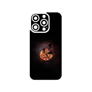 MAHOOT Pizza Cover Sticker for Apple iPhone 15 Pro