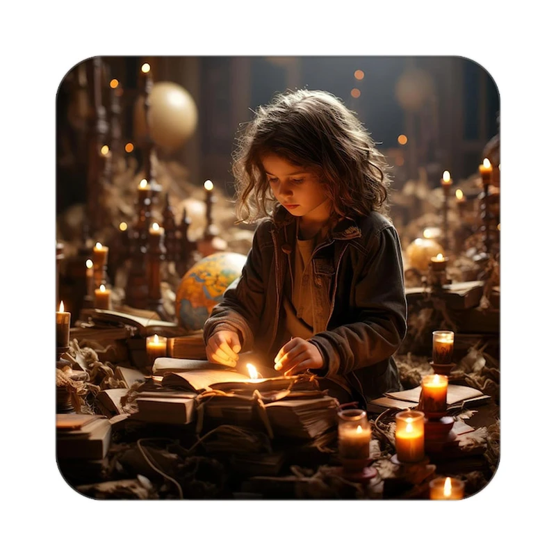 زیر لیوانی کاکتی طرح هری پاتر Harry Potter مدل mp45339