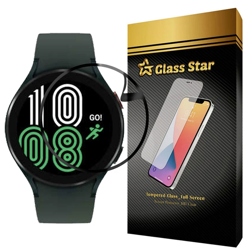 محافظ صفحه نمایش گلس استار نانو مدل PMGA-Glass مناسب برای ساعت هوشمند سامسونگ Galaxy Watch4 40mm