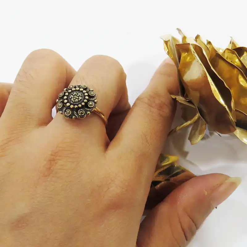 انگشتر زنانه مدل AKAN018